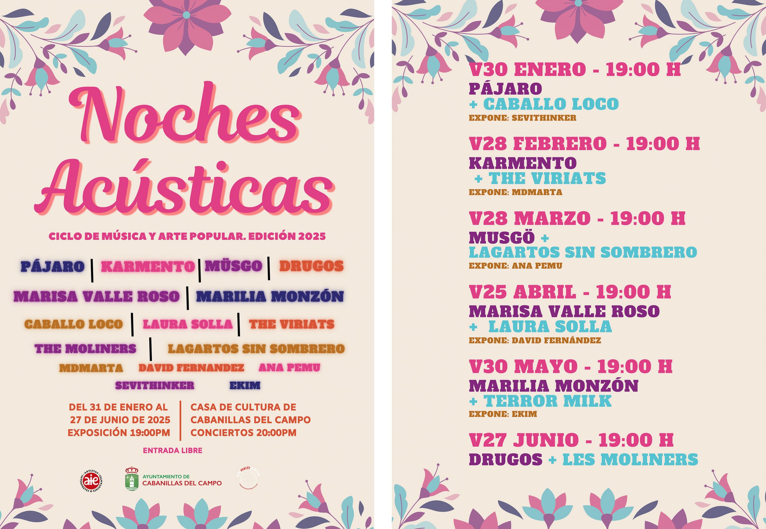 Noches Acústicas poster